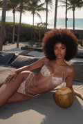Bikini Rosa Afro